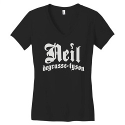 neil degrasse tyson Women's V-Neck T-Shirt | Artistshot