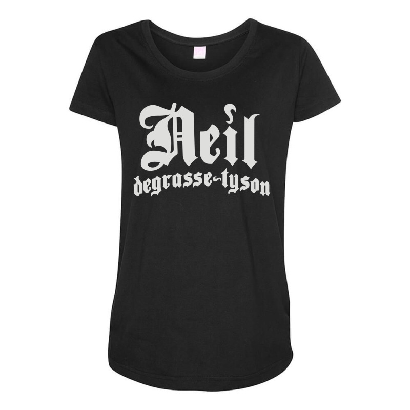 Neil Degrasse Tyson Maternity Scoop Neck T-shirt | Artistshot