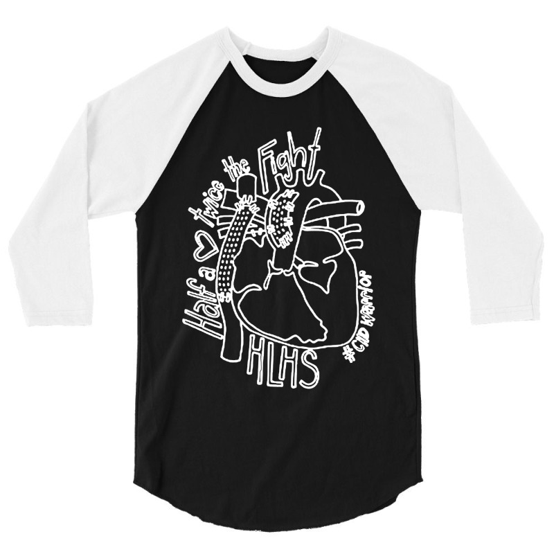 Half A Heart Twice The Fight 3/4 Sleeve Shirt | Artistshot