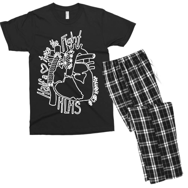 Half A Heart Twice The Fight Men's T-shirt Pajama Set | Artistshot