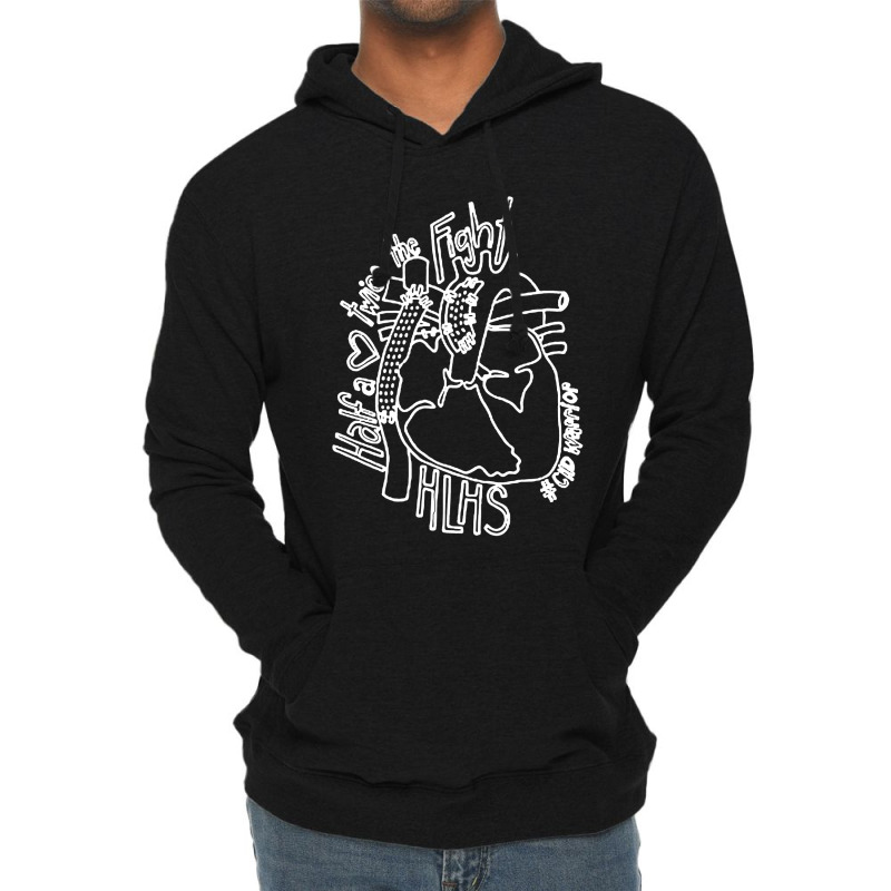 Half A Heart Twice The Fight Lightweight Hoodie | Artistshot