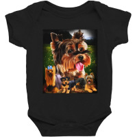 Yorkshire Terrier Baby Bodysuit | Artistshot