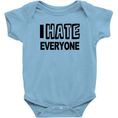 Custom Funny T Shirt I Hate Everyone Rude Tee Offensive Shirt Maternity  Scoop Neck T-shirt By Mdk Art - Artistshot