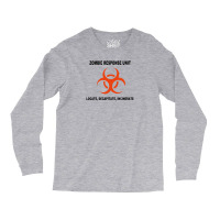 Zombie Response Unit T Shirt Funny Dead Brains S 3xl Long Sleeve Shirts | Artistshot