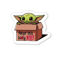 Adopt A Baby Mandalorian Baby Yoda Sticker | Artistshot