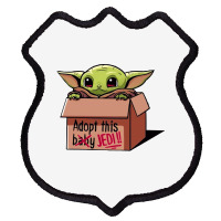 Adopt A Baby Mandalorian Baby Yoda Shield Patch | Artistshot