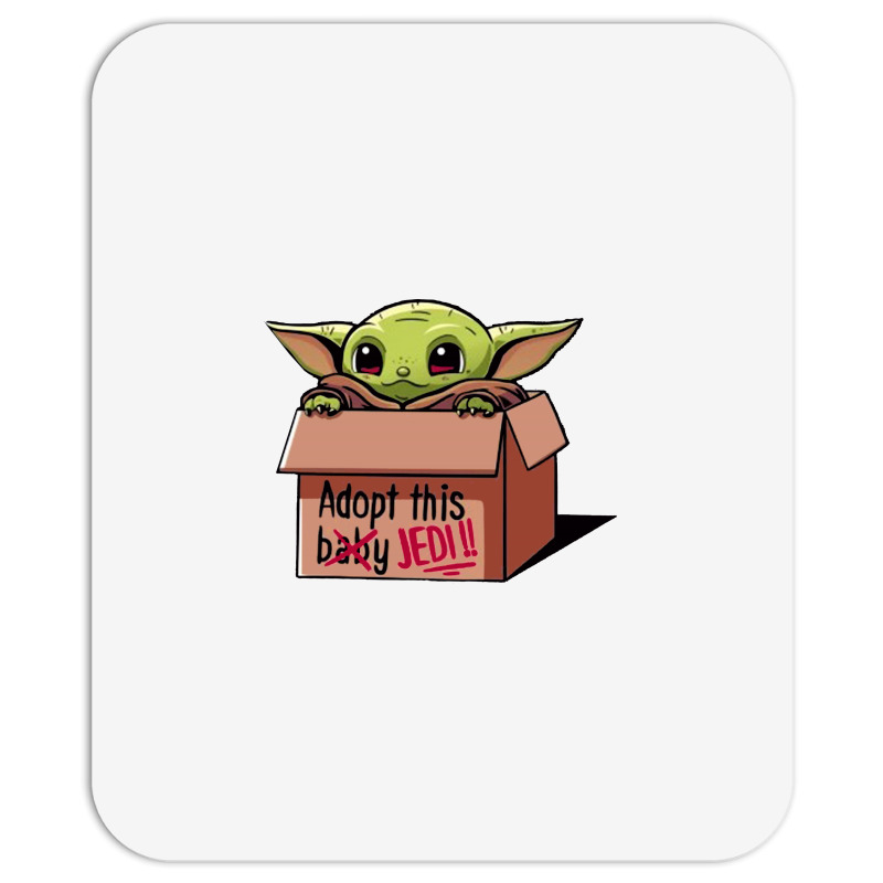 Adopt A Baby Mandalorian Baby Yoda Mousepad by paulscott Art | Artistshot