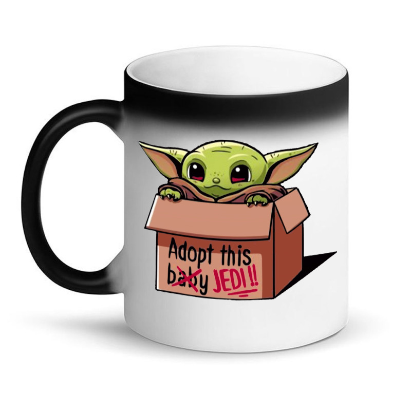 Adopt A Baby Mandalorian Baby Yoda Magic Mug by paulscott Art | Artistshot