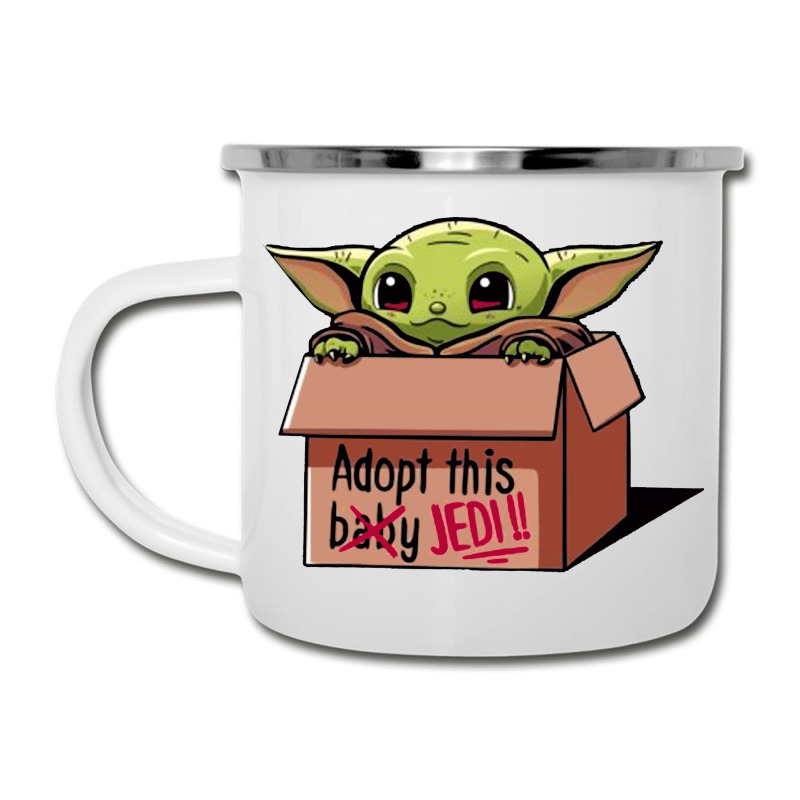 Adopt A Baby Mandalorian Baby Yoda Camper Cup by paulscott Art | Artistshot