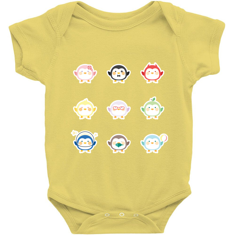 Le Penguin Baby Bodysuit by joyo bobs | Artistshot