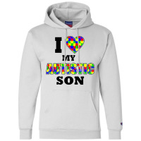 I Love My Autistic Son Autism Champion Hoodie | Artistshot