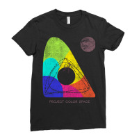 Project Color Space Ladies Fitted T-shirt | Artistshot