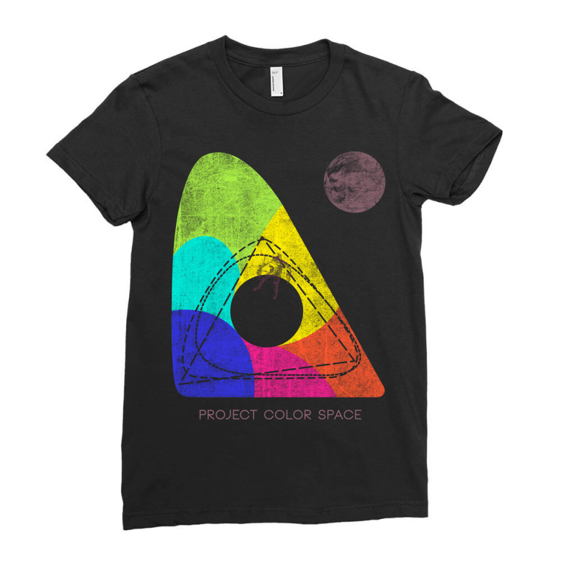 Project Color Space Ladies Fitted T-Shirt by joyo bobs | Artistshot