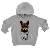 Animal Fox Pilot Wearing Spacesuit Toddler Hoodie | Artistshot