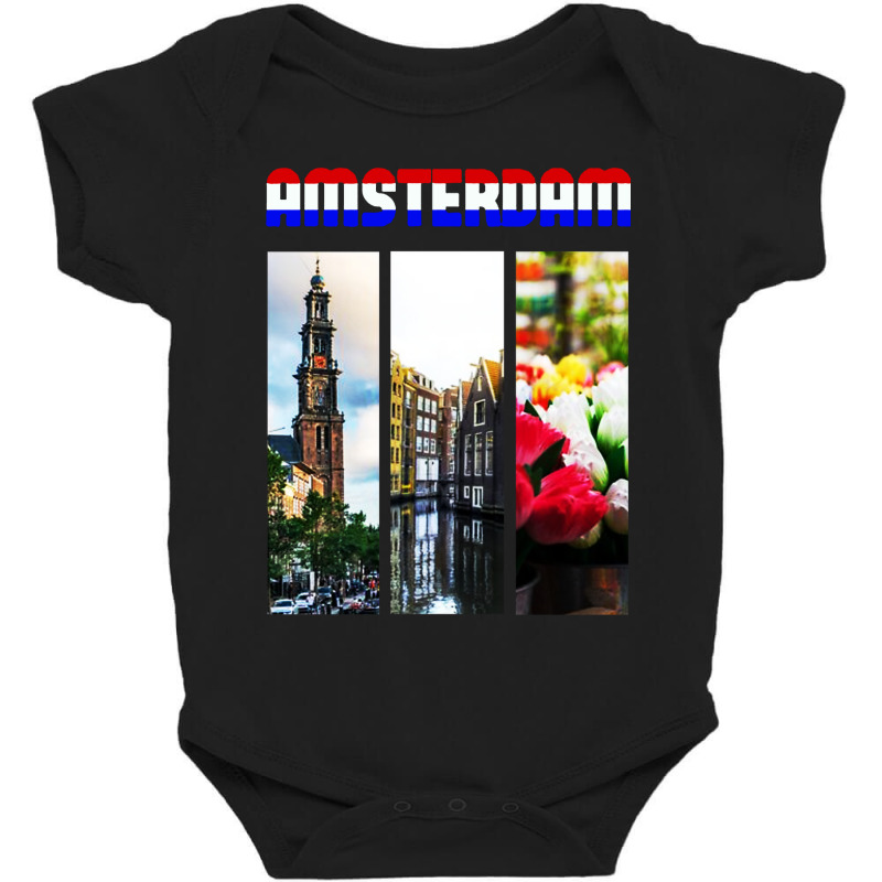 Amsterdam Baby Bodysuit by Mom tees | Artistshot