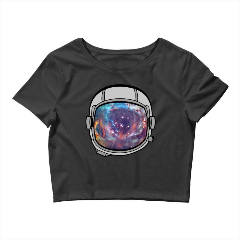 Space Helmet Crop Top by joyo bobs | Artistshot