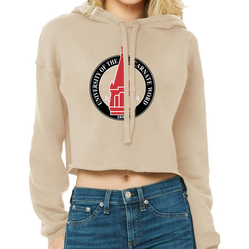 University Of The Incarnate Word Cropped Hoodie by LydinetShop | Artistshot