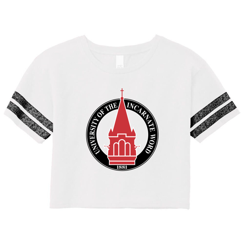 University Of The Incarnate Word Scorecard Crop Tee by LydinetShop | Artistshot