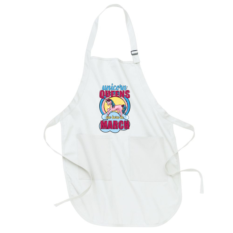 Unicorn Queens Are Born In March Full-length Apron | Artistshot