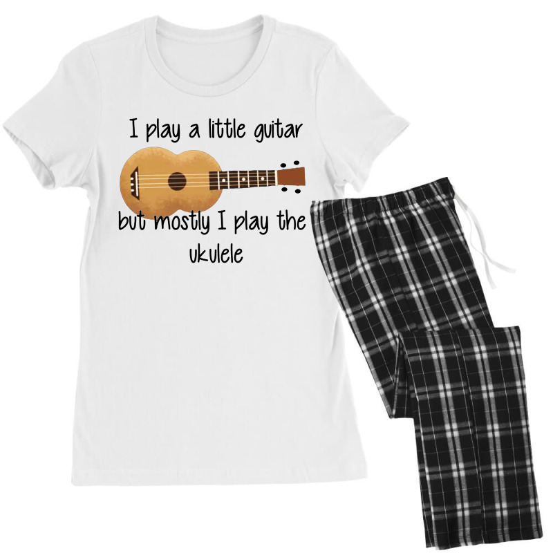 I Play A Little Guitar Women's Pajamas Set by Barbara Store | Artistshot