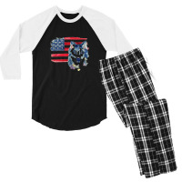 American Viking Men's 3/4 Sleeve Pajama Set | Artistshot