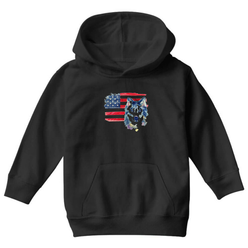 American Viking Youth Hoodie by Anjack | Artistshot