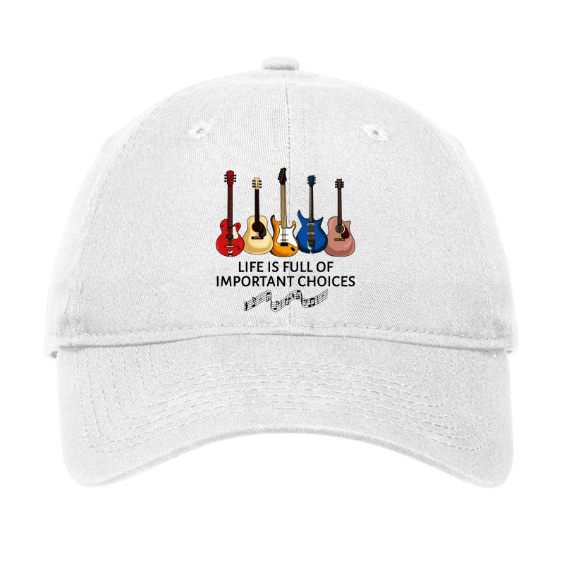 Life Is Full Of Important Choices Adjustable Cap by Barbara Store | Artistshot