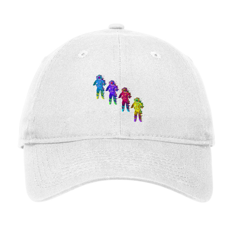 Four Positive Astronauts Adjustable Cap | Artistshot