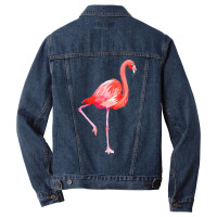 Flamingo T  Shirt Watercolor Exotic Flamingo 04 T  Shirt Men Denim Jacket | Artistshot