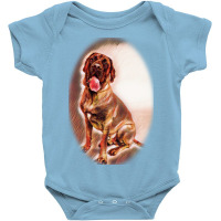 Jack Russell Terrier Dog 2 Ye Dog Isolated Against Baby Bodysuit | Artistshot