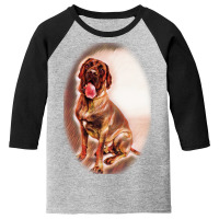 Jack Russell Terrier Dog 2 Ye Dog Isolated Against Youth 3/4 Sleeve | Artistshot