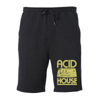 #acidhouse Bass #synth #iconichouse Music #synthesiser Dj #unofficial Fleece Short | Artistshot