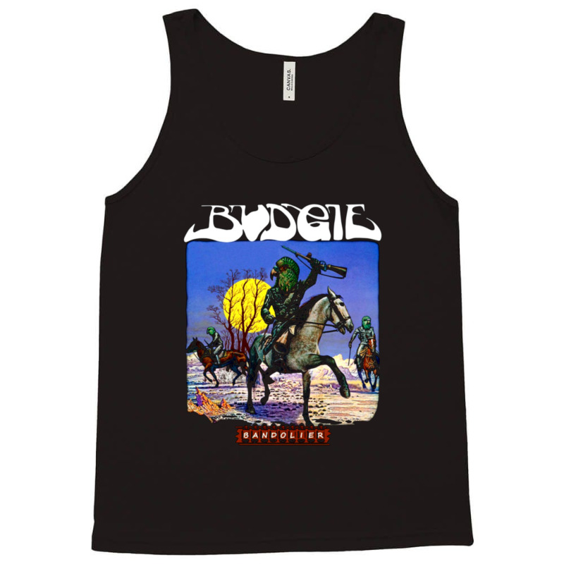 Budg1e Band0lier Metal Vintage Music Tank Top | Artistshot