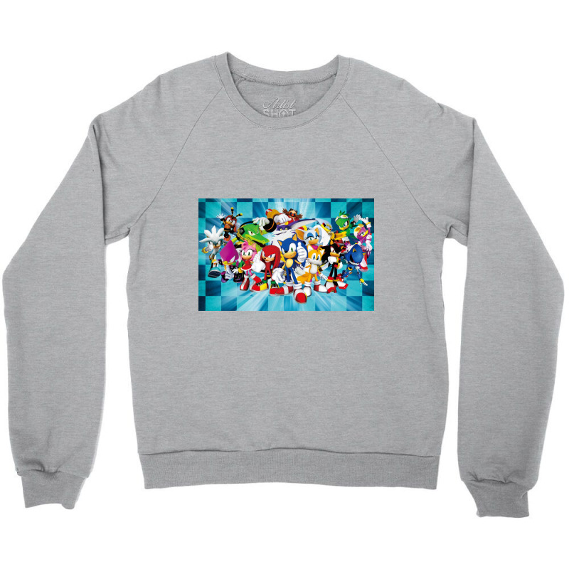 Collection Of Hedgehog Crewneck Sweatshirt by AnthonyRStanley | Artistshot