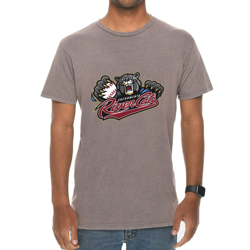 Sacramento River Cats Vintage T-shirt | Artistshot