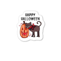 Funny Pump And Paw Halloween Sticker | Artistshot