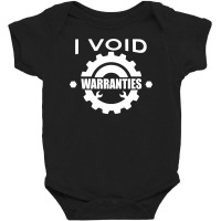 I Void Warranties Adult Baby Bodysuit | Artistshot