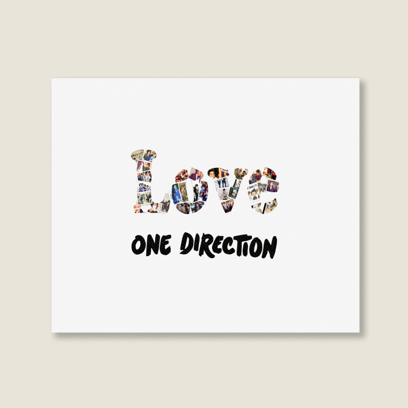 Love One Direction Landscape Canvas Print | Artistshot