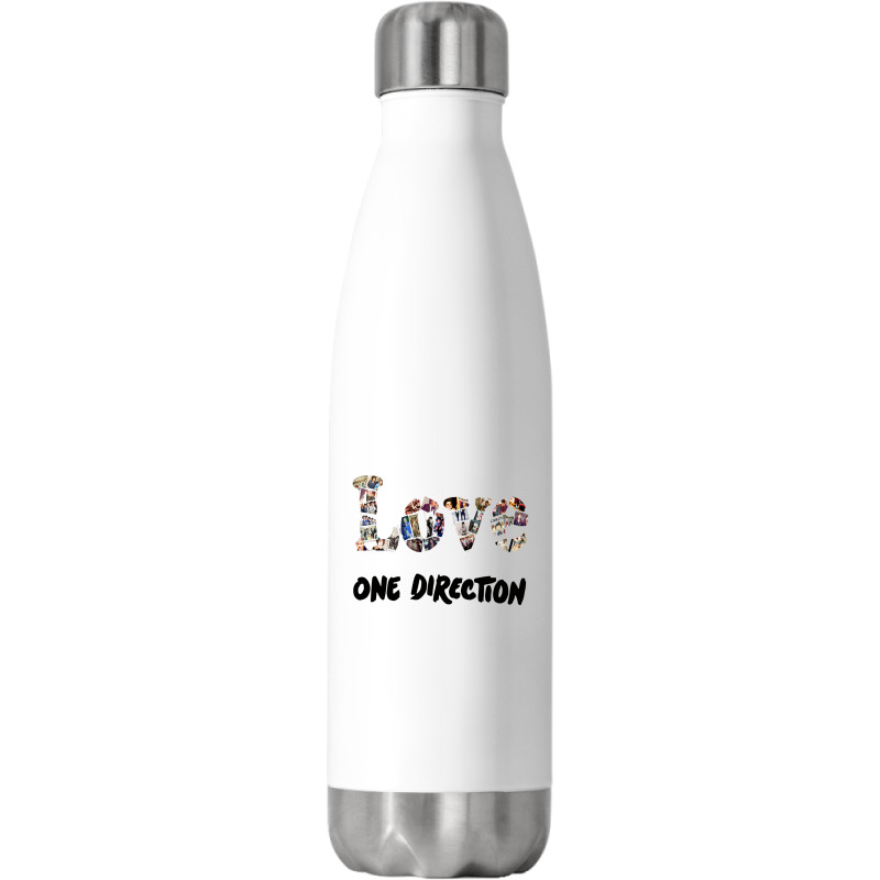 Love One Direction Stainless Steel Water Bottle | Artistshot