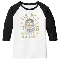 Vikings Warriors Youth 3/4 Sleeve | Artistshot