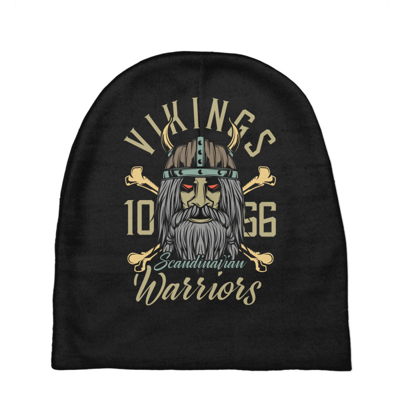 Vikings Warriors Baby Beanies by EmarDesign | Artistshot