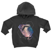 Geometric Abstract Space Art Toddler Hoodie | Artistshot