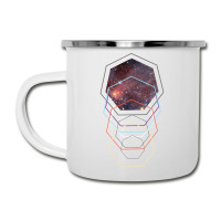 Geometric Space Flight Autopilot Camper Cup | Artistshot