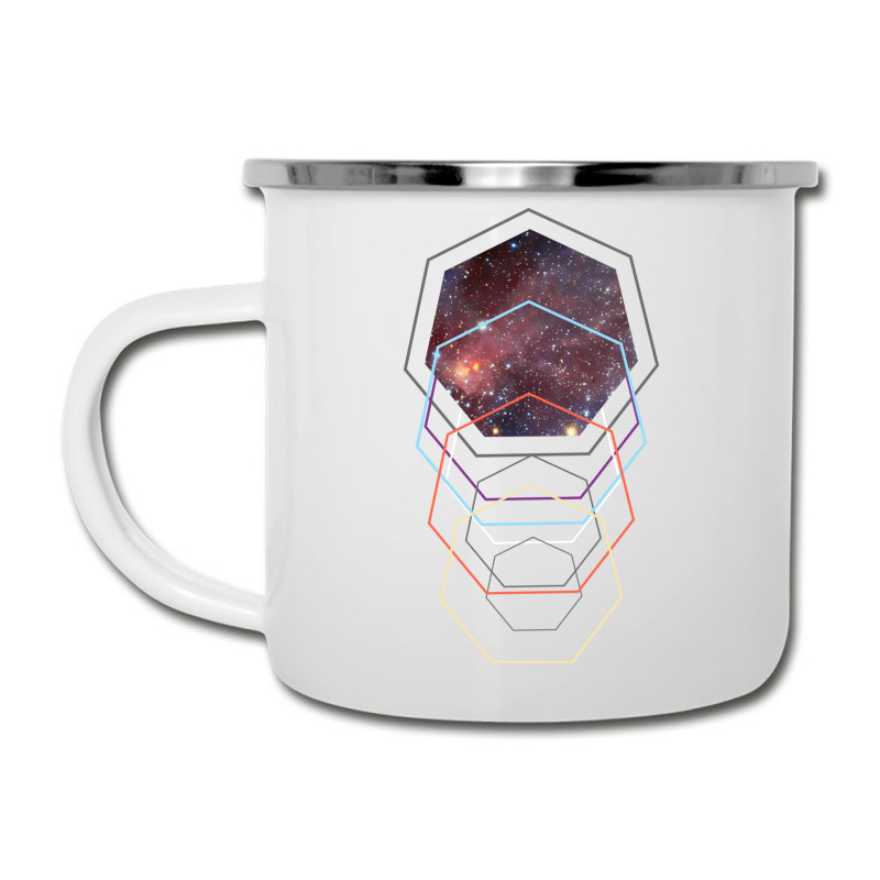 Geometric Space Flight Autopilot Camper Cup | Artistshot