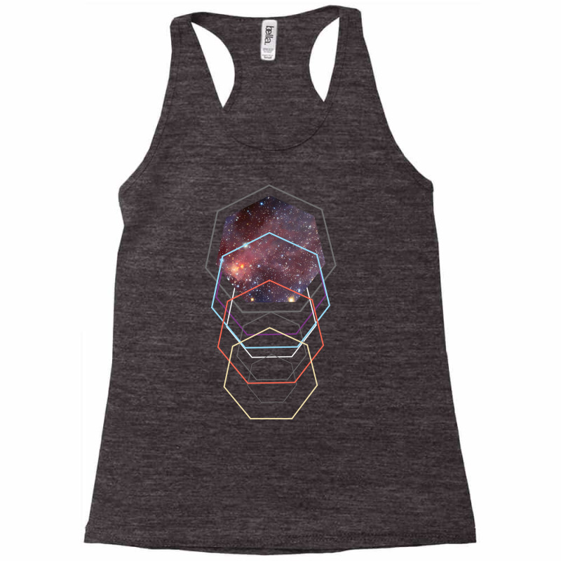 Geometric Space Flight Autopilot Racerback Tank by loveshop | Artistshot