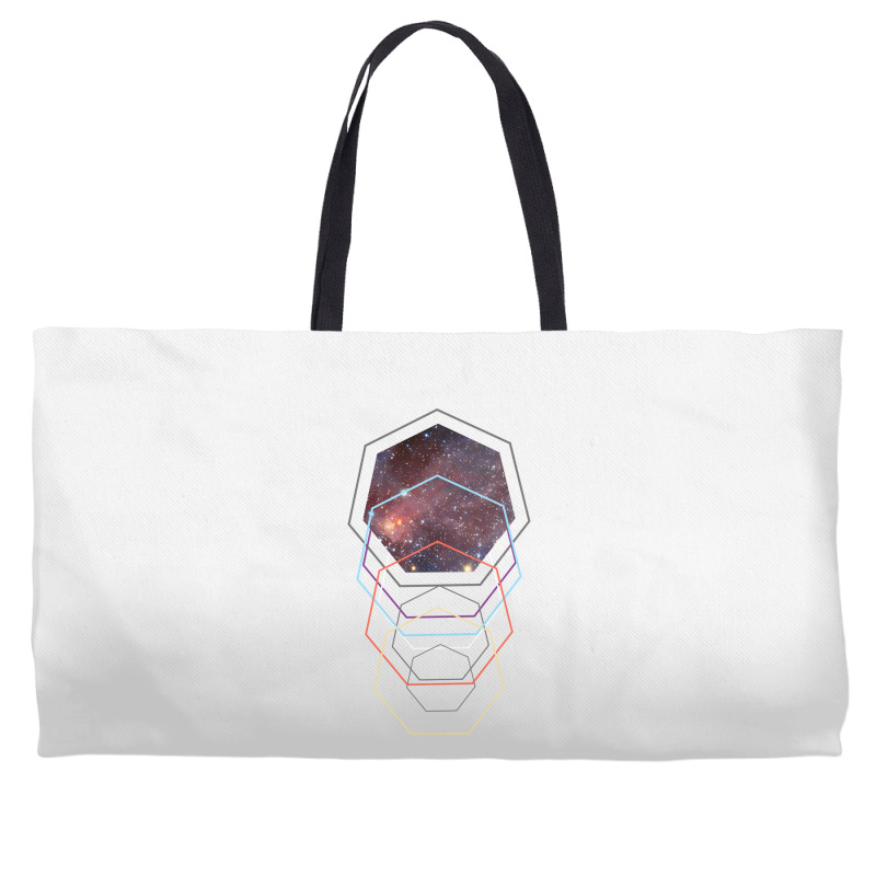 Geometric Space Flight Autopilot Weekender Totes | Artistshot