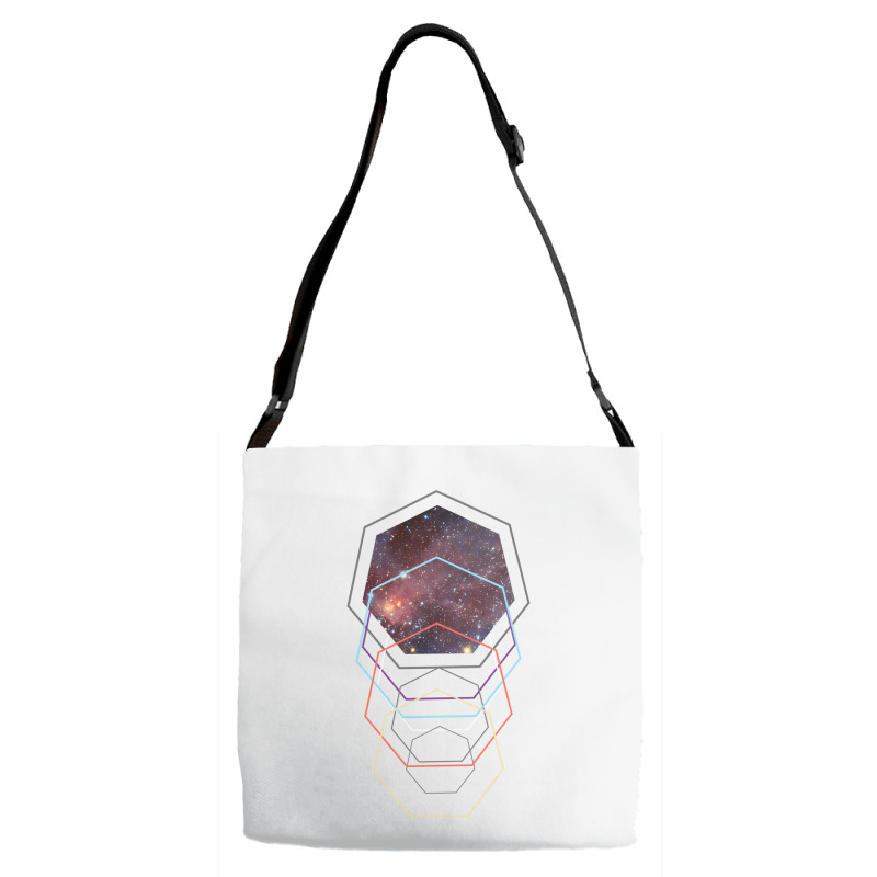 Geometric Space Flight Autopilot Adjustable Strap Totes | Artistshot