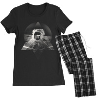 Geometric Space Travel Women's Pajamas Set | Artistshot