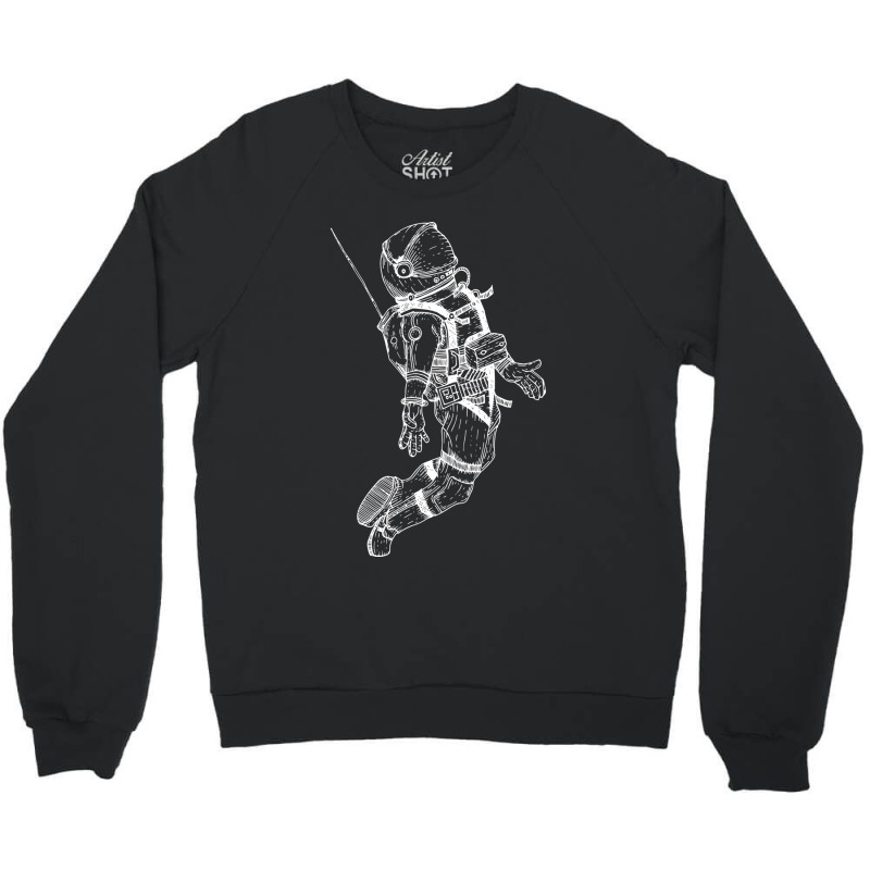 Gravity Black And White Crewneck Sweatshirt | Artistshot