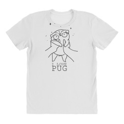 I love pug All Over Women's T-shirt | Artistshot